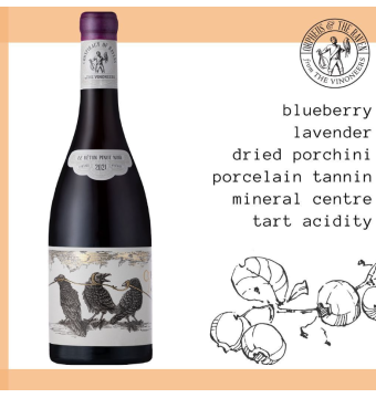 Orpheus & The Raven Conspiracy of Ravens Le Béton Pinot Noir - Zuid-Afrika (rood)